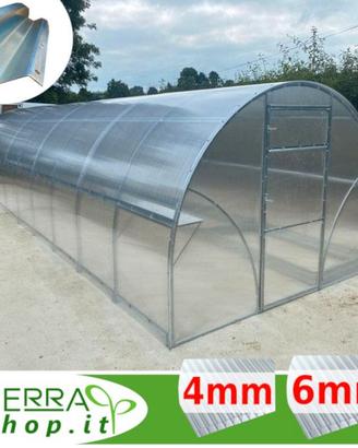 Serra 3x4 policarbonato tunnel vivai orto giardino