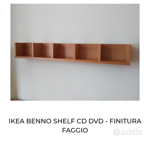 Mensola porta CD/DVD/libri usato  Genova