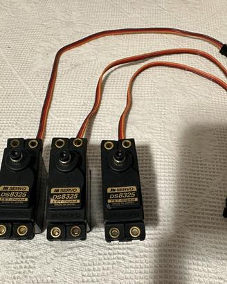 3x JR Servo DS8325 FET per heli 550-600-700