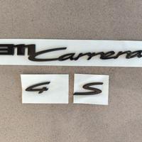 Scritte PORSCHE 992 911 Carrera 4 S