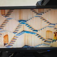 Monitor Acer 23 pollici con adattatore HDMI