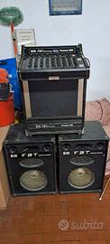 MIXER+CASSE FBT VINTAGE