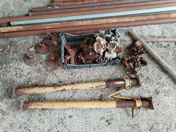 Piastre, morsetti,spinotti Tubi innocenti ponteggi