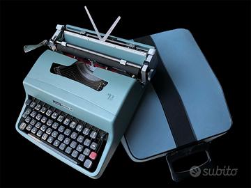 OLIVETTI Lettera 32 +custodia”Perfetta “del 1970