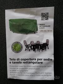 2 Teli impermeabili copertura tavolo esterno NUOVI - Giardino e Fai da te  In vendita a Monza e della Brianza