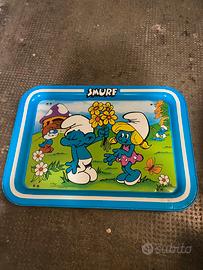 Vassoio da letto puffi