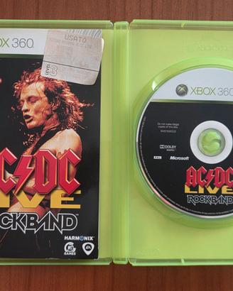 RockBand AC/DC Live per Xbox360