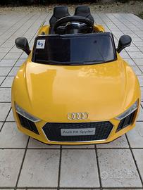 Macchina elettrica per bambini Audi R8 Spider