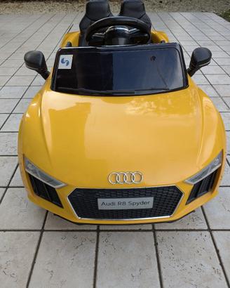 Macchina elettrica per bambini Audi R8 Spider