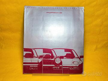 ✅ Campionario Colori e Tappezzeria Porsche Anni 90