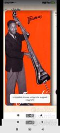 1953 FRAMUS Electric Bass mod TRIUMPH Vero Vintage