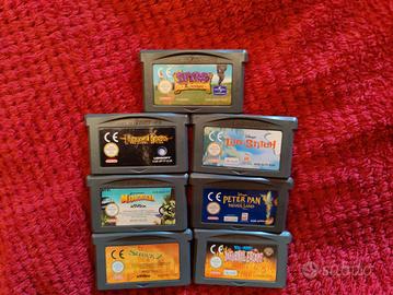 Giochi gameboy advance e nintendo DS