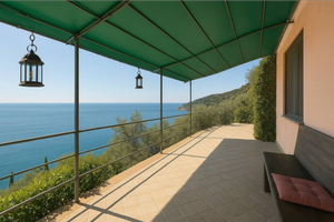 Casa vista-fronte mare in Toscana e Lazio