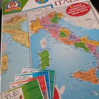 puzzle geografico italia Clementoni DIDATTICO