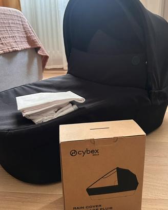 Navicella Melio Cot + Rain cover CYBEX