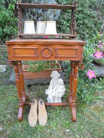 Antico tavolino da lavoro francese