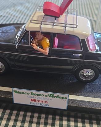 Fiat 1100D del film "Bianco Rosso e Verdone" 1/18