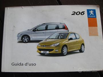 LIBRETTO USO E MANUTENZIONE PEUGEOT 206