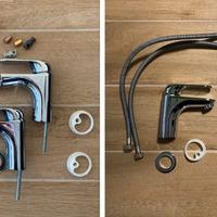 Coppia rubinetti lavabo e bidet - Anders cromato