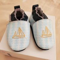 Scarpine bimbo neonato in pelle Noukies nuove