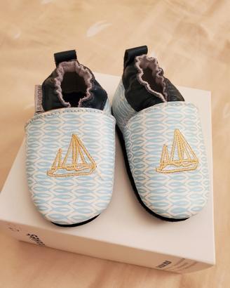 Scarpine bimbo neonato in pelle Noukies nuove