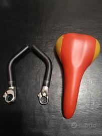 Manubrii e sella bici