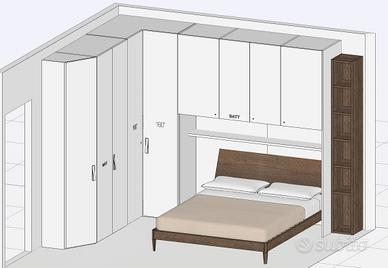 Letto matrimoniale 