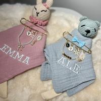 Set artigianale 🩵🩷 personalizzato