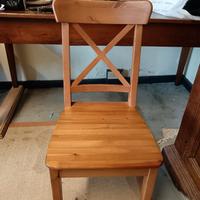 4 sedie legno Ikea