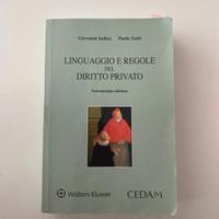 Libro “Linguaggio e regole del diritto privato”
