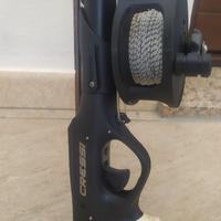 Fucile Cressi Comanche Rail 100 + mulinello