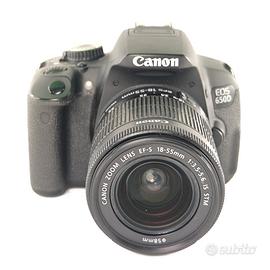 Canon Eos 650D+18-55 IS - Usato