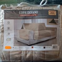 Copridivano beige 2 posti