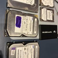 Lotto 6 Hard disk vari