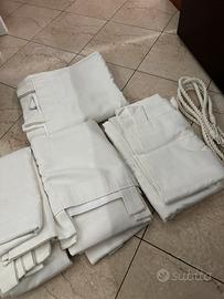 Tende di canapone + 4 corde
