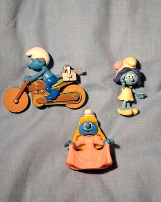 Lotto 3 Personaggi I Puffi (The Smurfs)