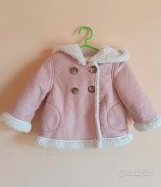 Cappotto giacchetto neonata Mayoral rosa 6 mesi 