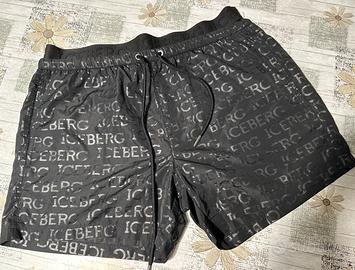 Costume mare uomo Iceberg Nero taglia M (48)