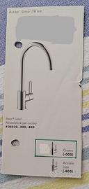 Rubinetto miscelatore axor modello uno² usato.