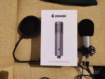 Donner Microfono Dinamico per Broadcast - Podcast