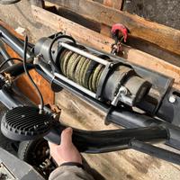 Paraurti e verricello per defender land rover