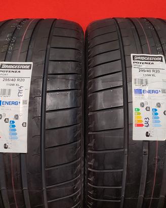 295 40 20 Gomme Estive Bridgestone New 295/40R20