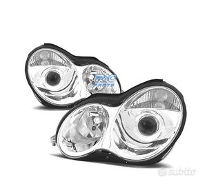 FARI MERCEDES CLASSE C W203 00-04 FONDO CROMATO