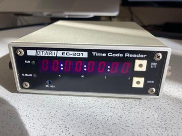 Otari EC-201 timecode reader/refresher