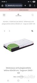 materasso lettino bambini 