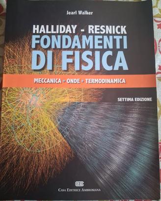 Libro universitario Fondamenti di fisica
