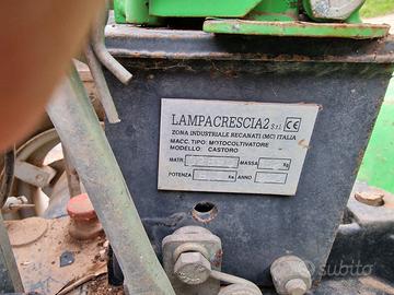 Motocoltivatore Lampacrescia Castoro 8.3 kW - Usat