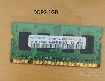 RAM Samsung per notebook 1GB