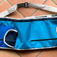 Porta canne da pesca a tracolla con tasche