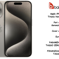 Apple iPhone 15 Pro Titanio Naturale 128 Gb